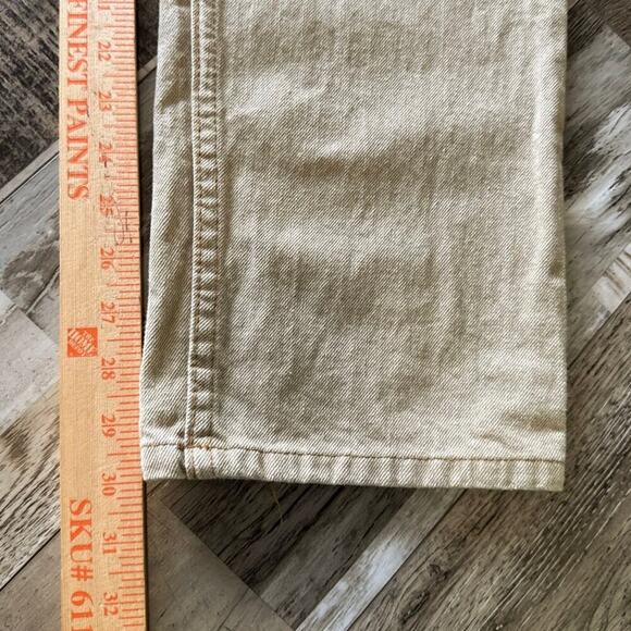 Levi's Vintage Mens 501 Jeans Straight Leg Button Fly Y2K 34x30 Capsule 90's USA - Picture 9 of 11